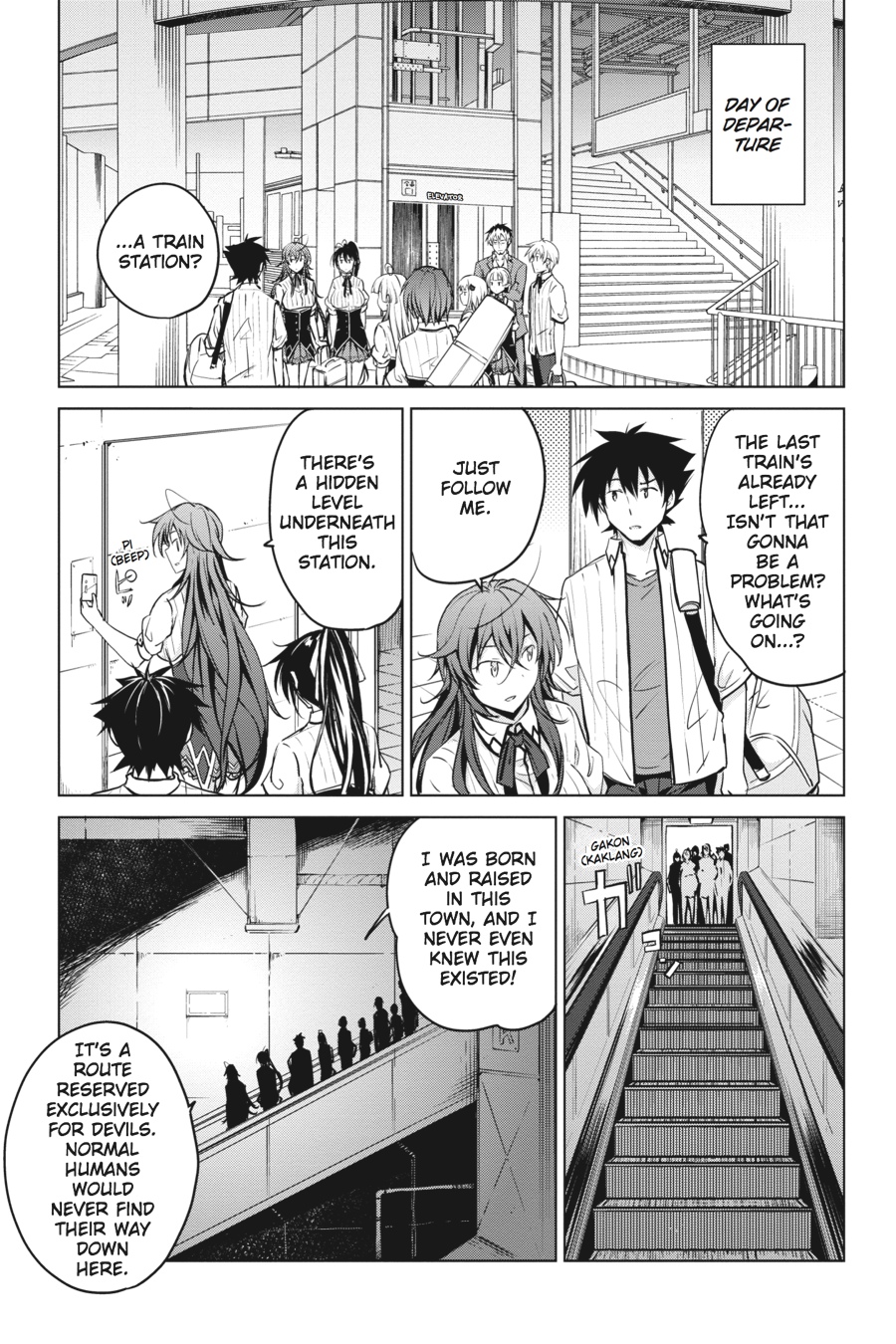 Read High School DxD Manga Online