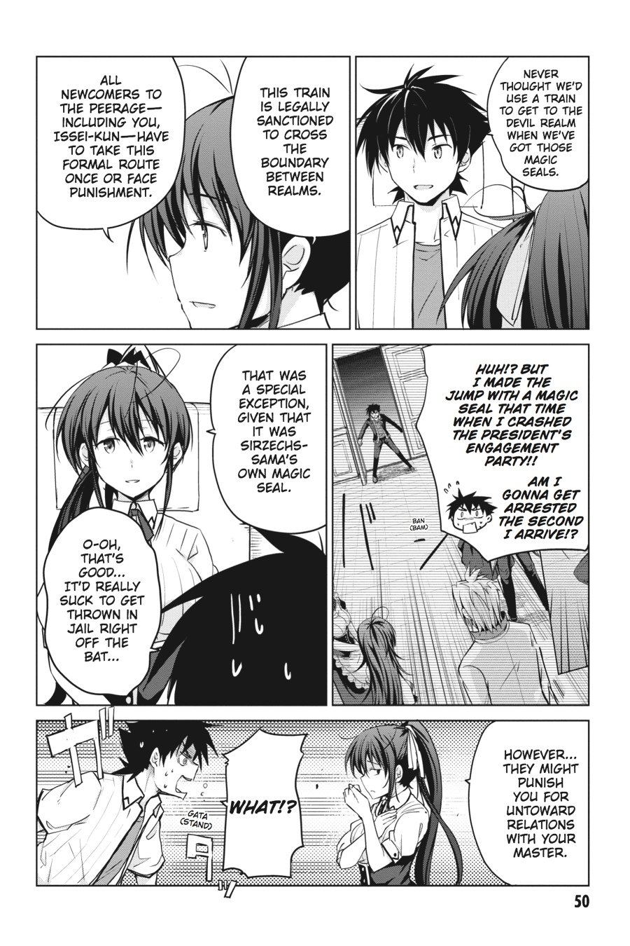Read High School DxD Manga Online