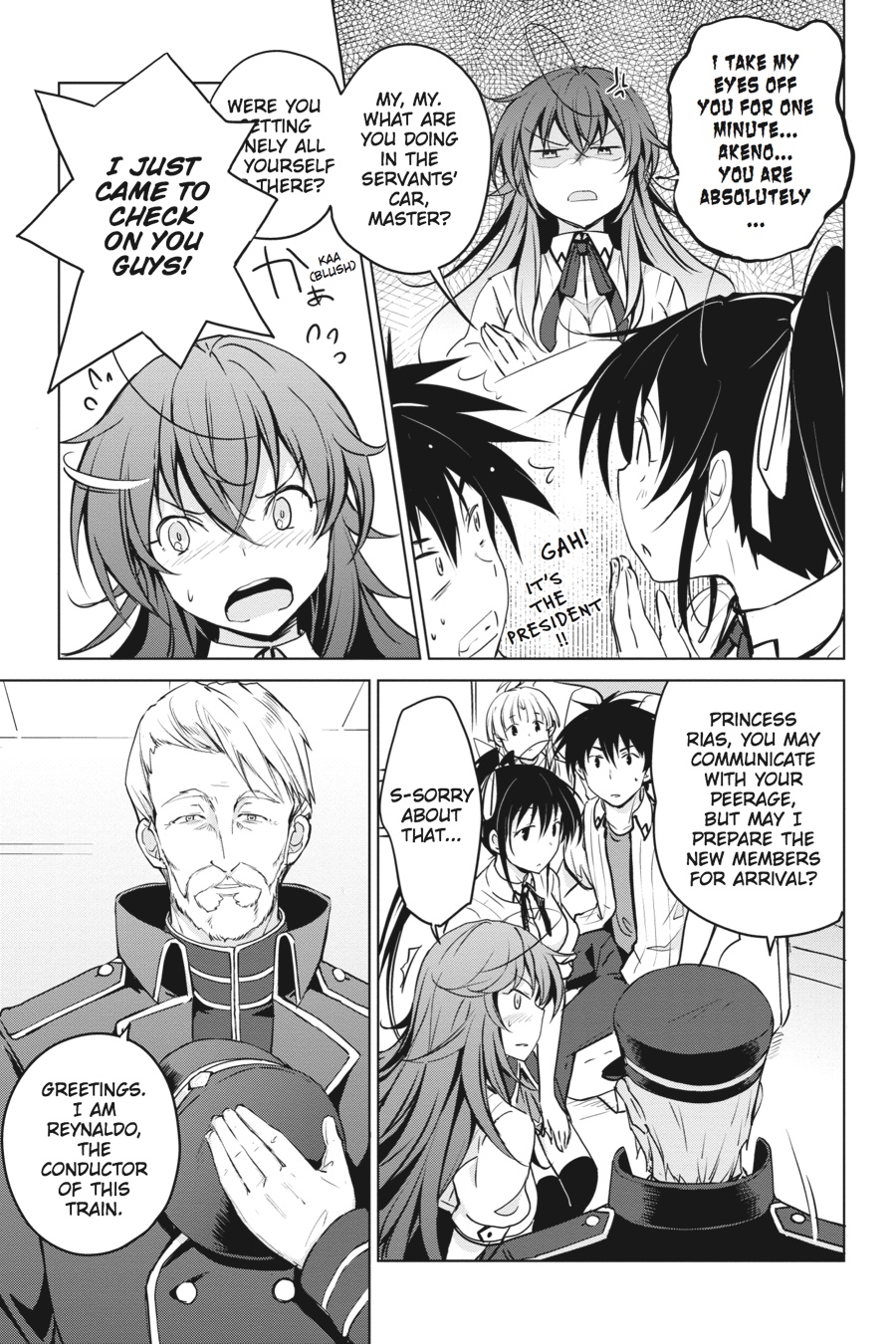 Read High School DxD Manga Online