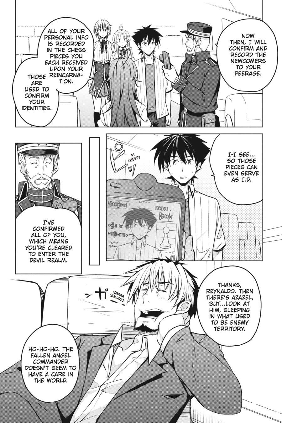 Read High School DxD Manga Online