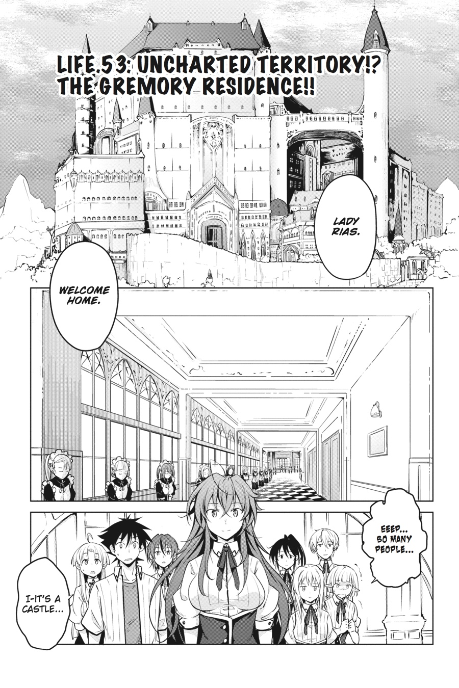 Read High School DxD Manga Online