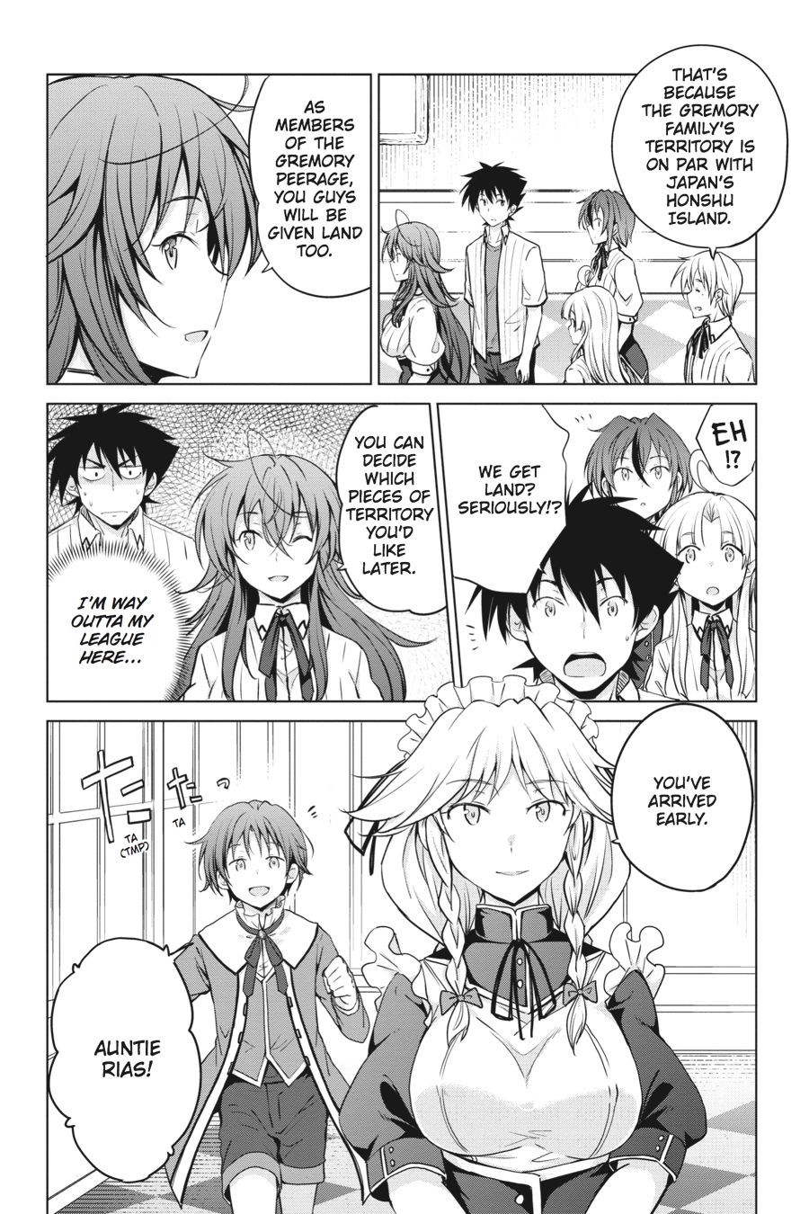 Read High School DxD Manga Online