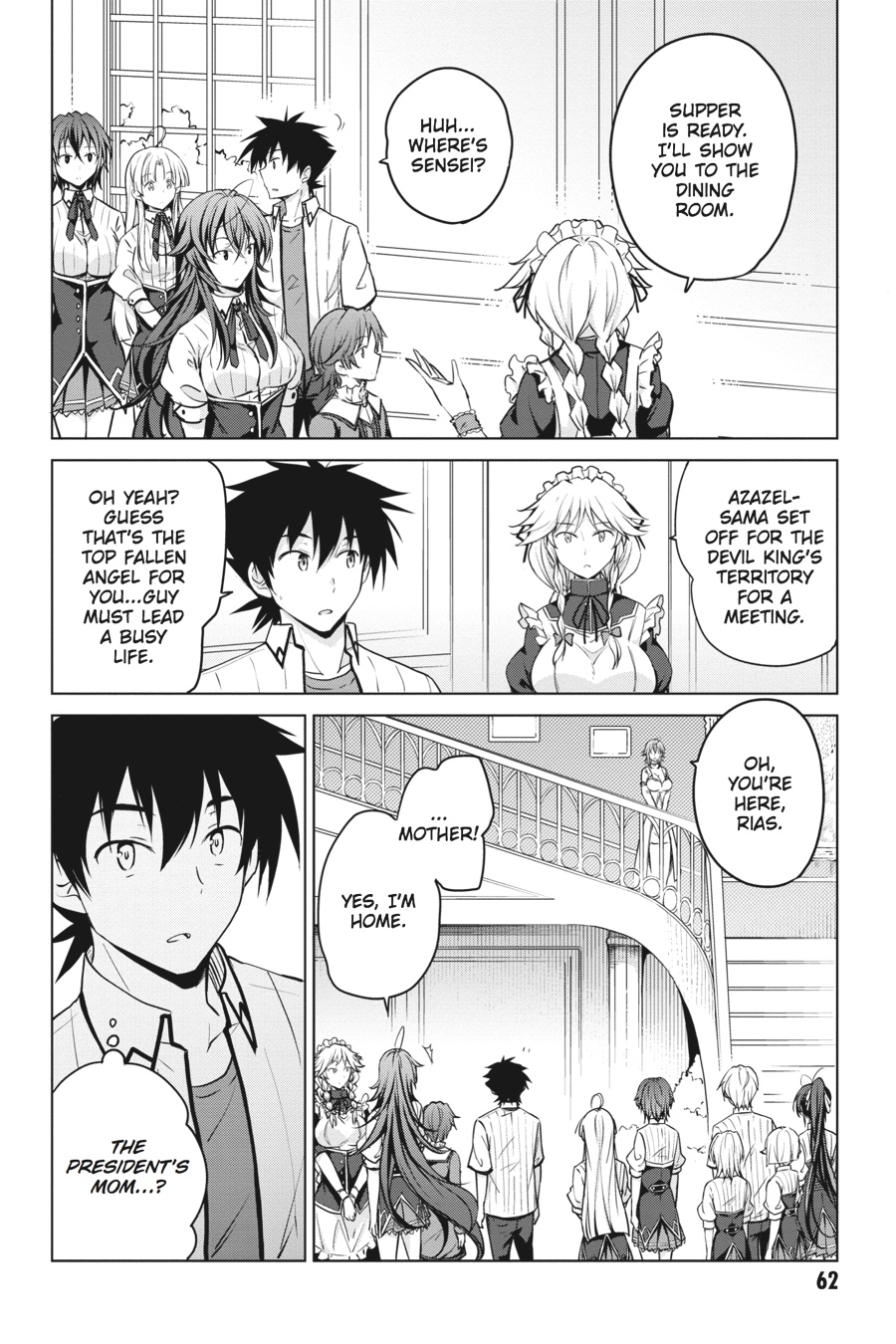 Read High School DxD Manga Online