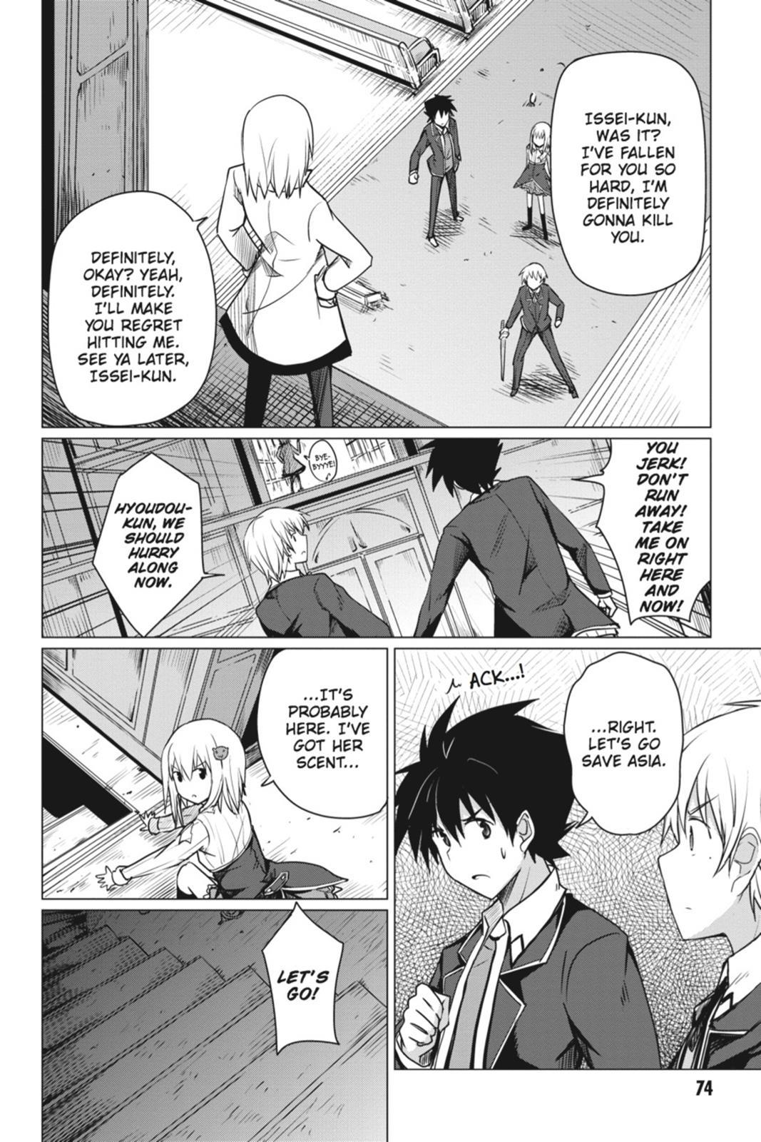 Read High School DxD Manga Online