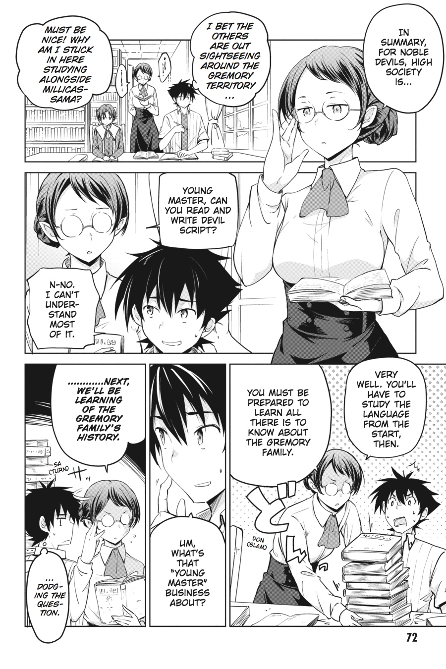 Read High School DxD Manga Online