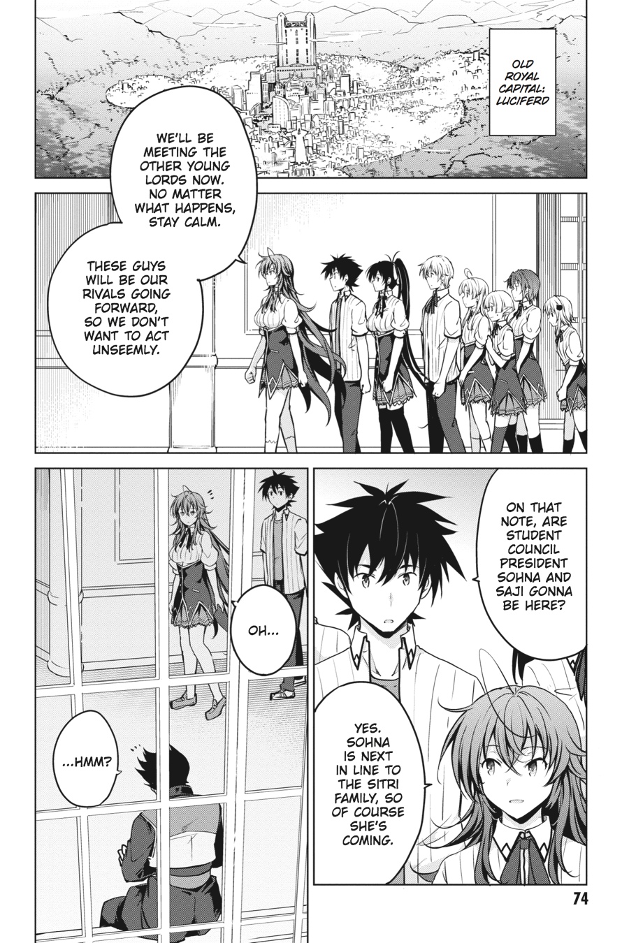 Read High School DxD Manga Online