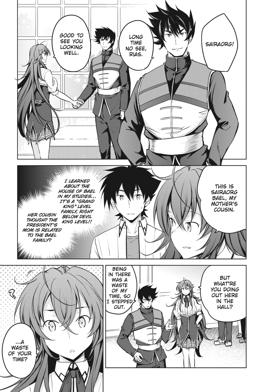 Read High School DxD Manga Online