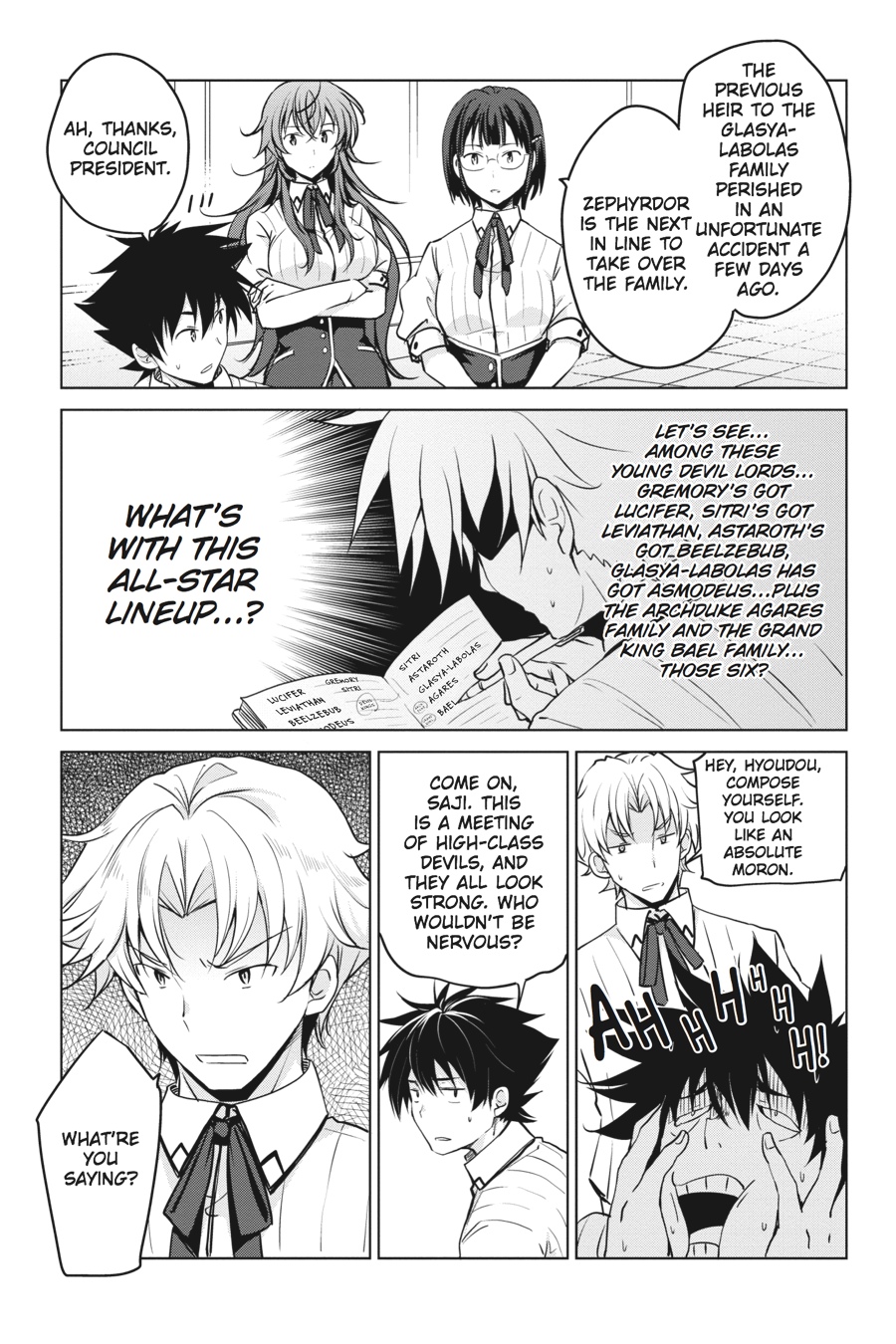 Read High School DxD Manga Online