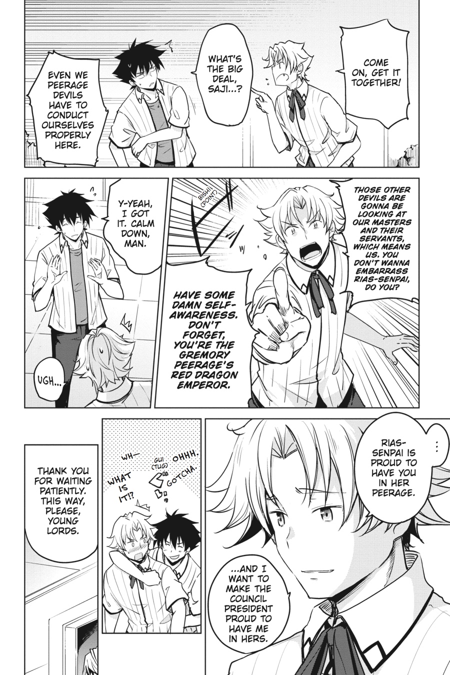 Read High School DxD Manga Online