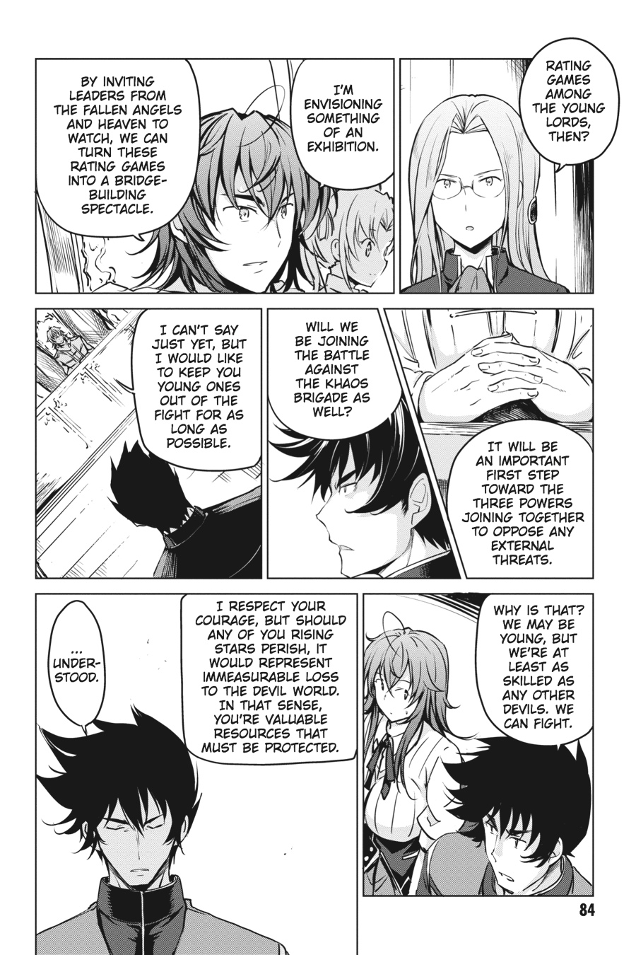 Read High School DxD Manga Online