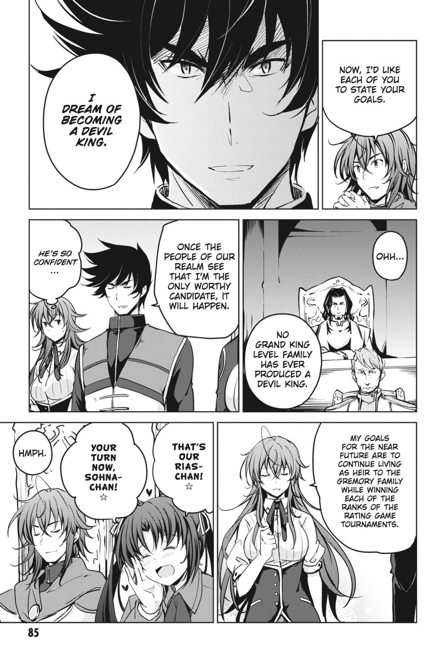 Read High School DxD Manga Online