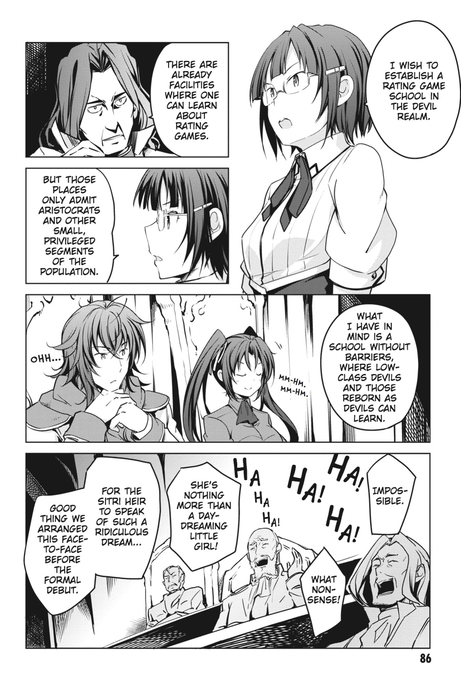 Read High School DxD Manga Online