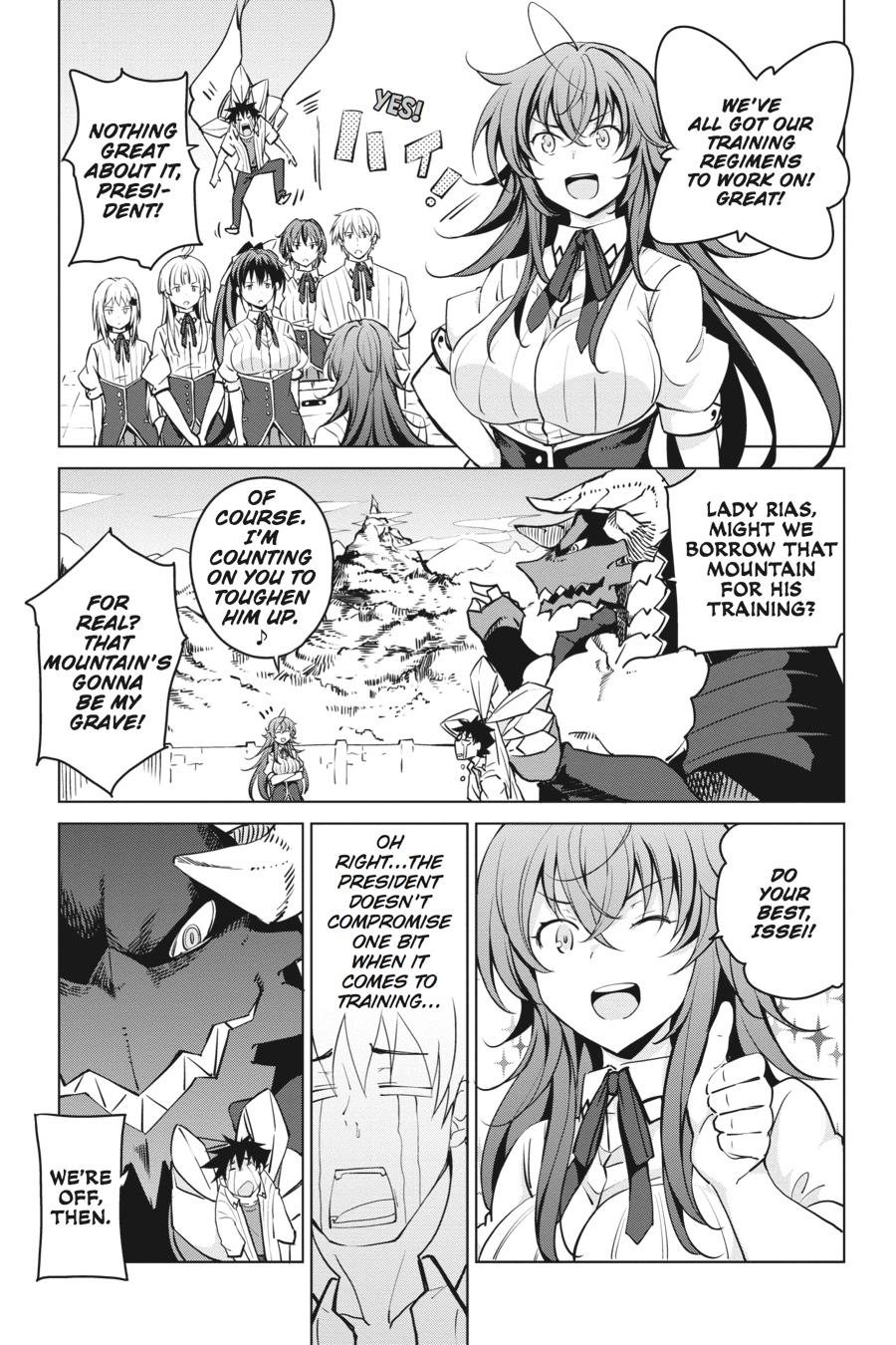 Read High School DxD Manga Online