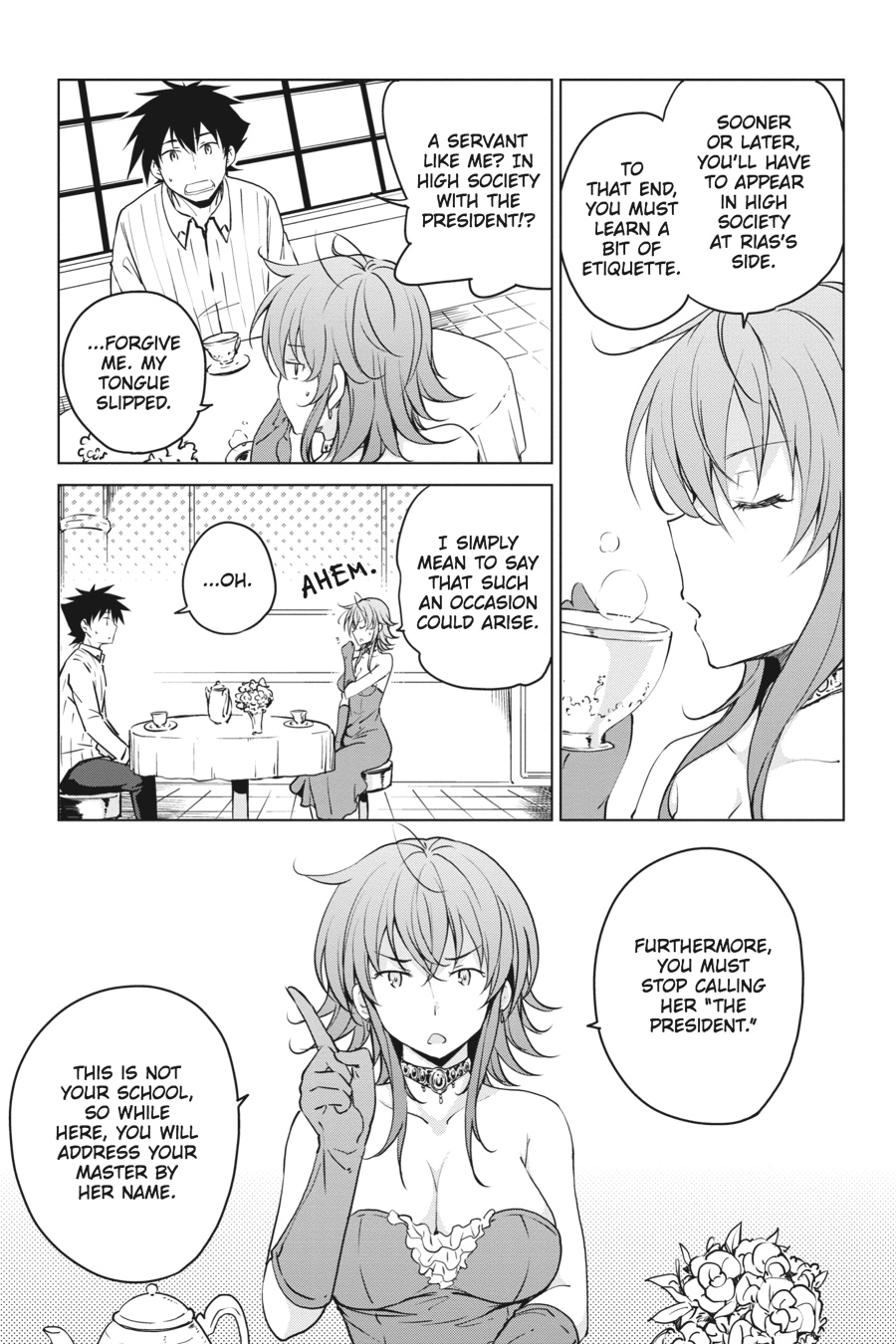 Read High School DxD Manga Online