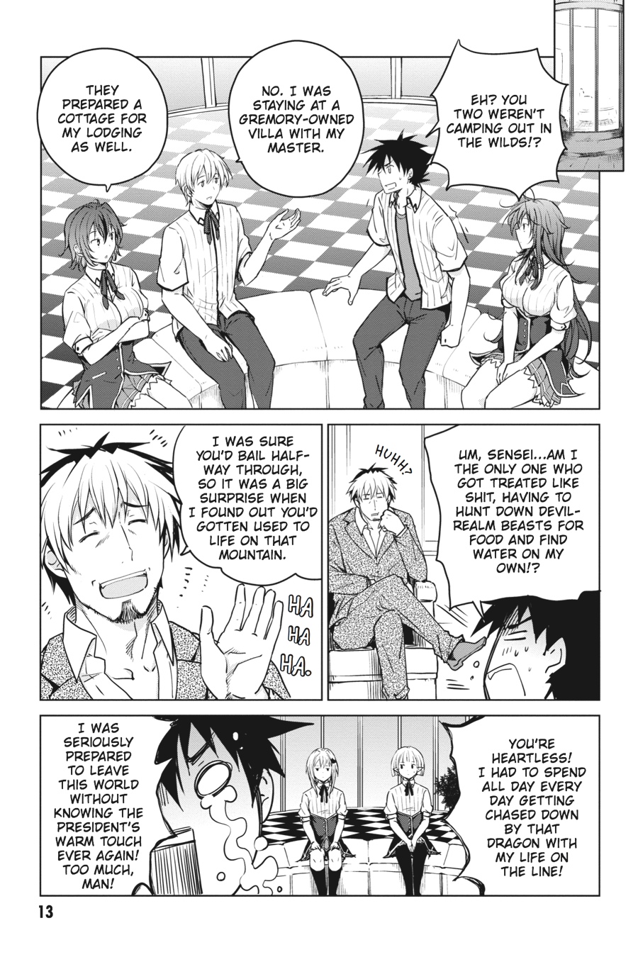 Read High School DxD Manga Online