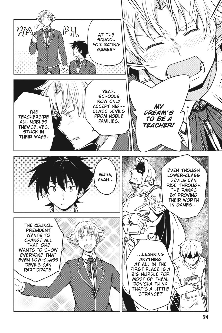 Read High School DxD Manga Online