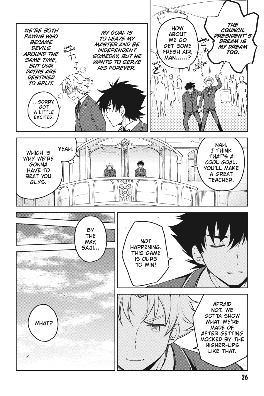 Read High School DxD Manga Online