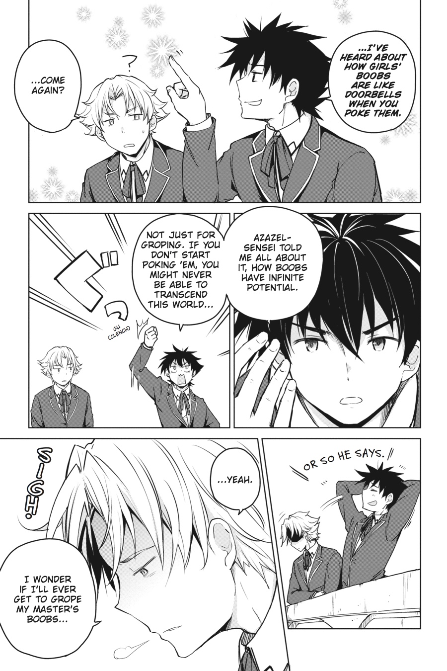 Read High School DxD Manga Online