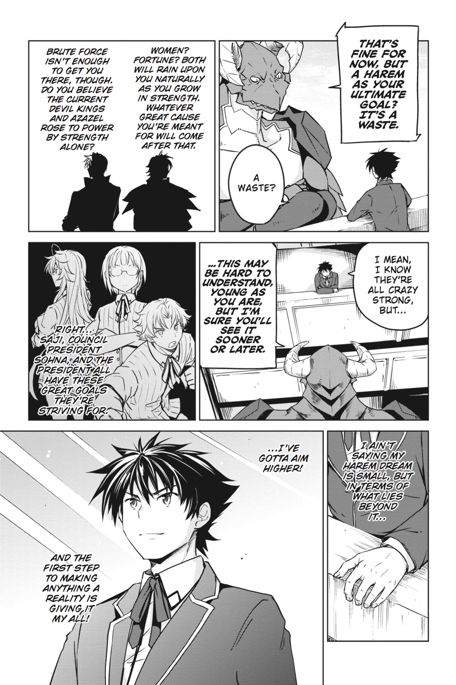 Read High School DxD Manga Online