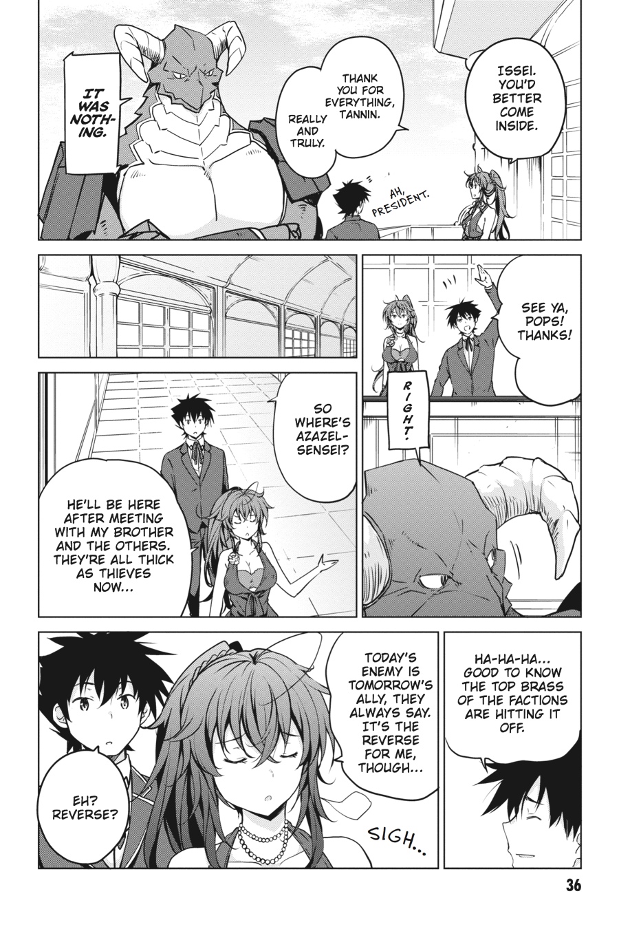 Read High School DxD Manga Online