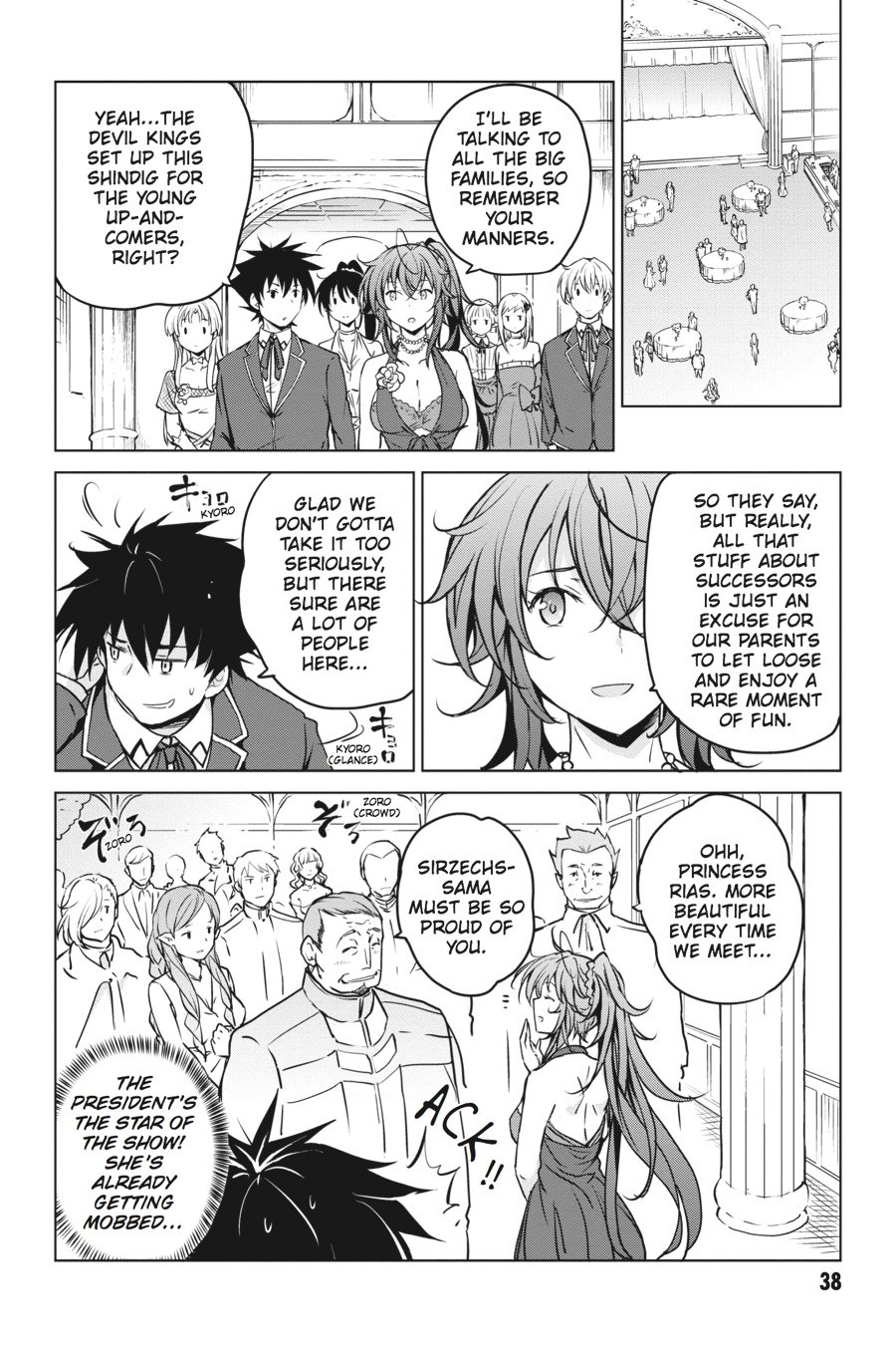 Read High School DxD Manga Online