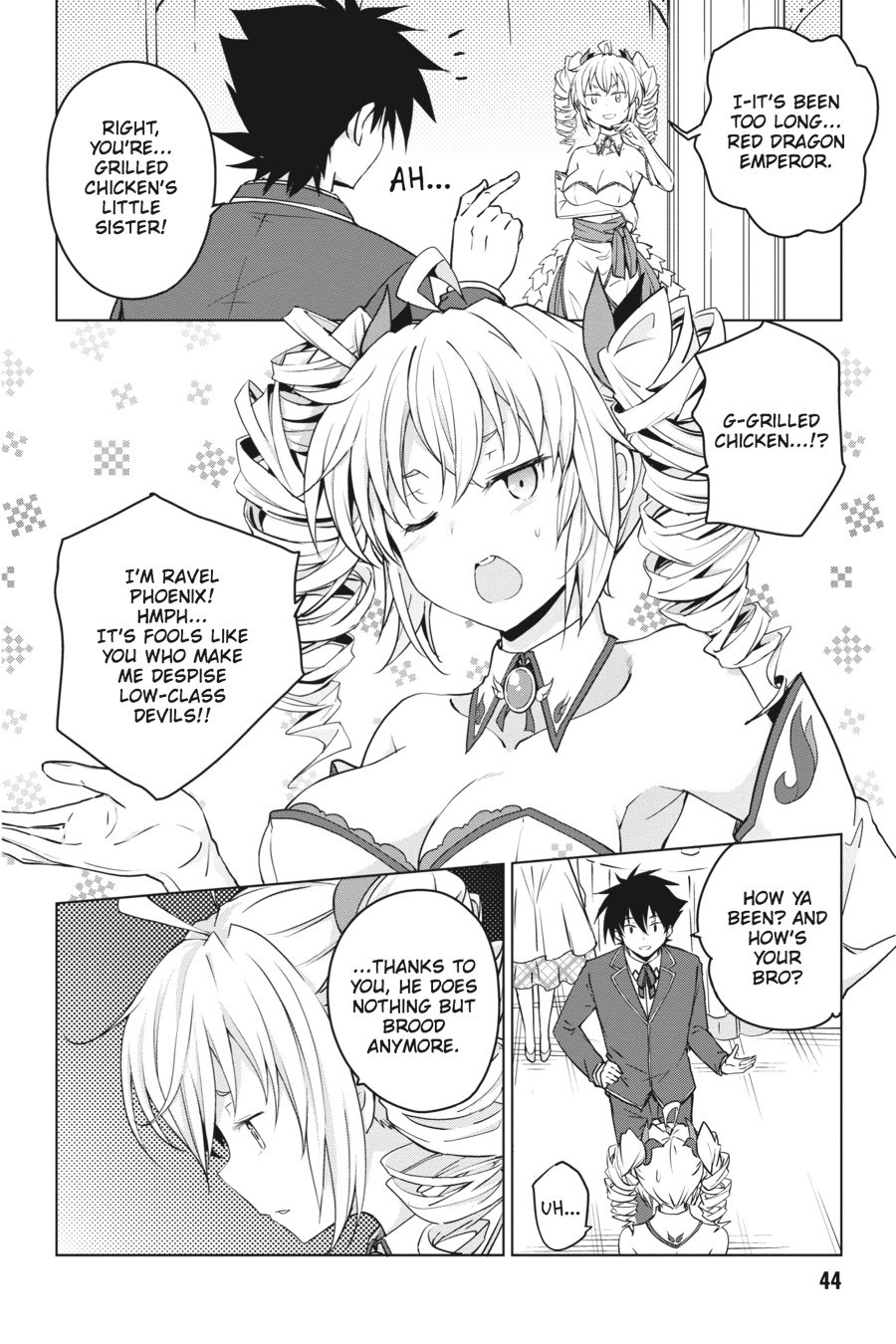 Read High School DxD Manga Online