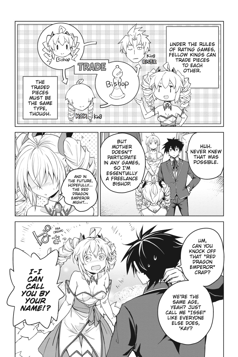 Read High School DxD Manga Online