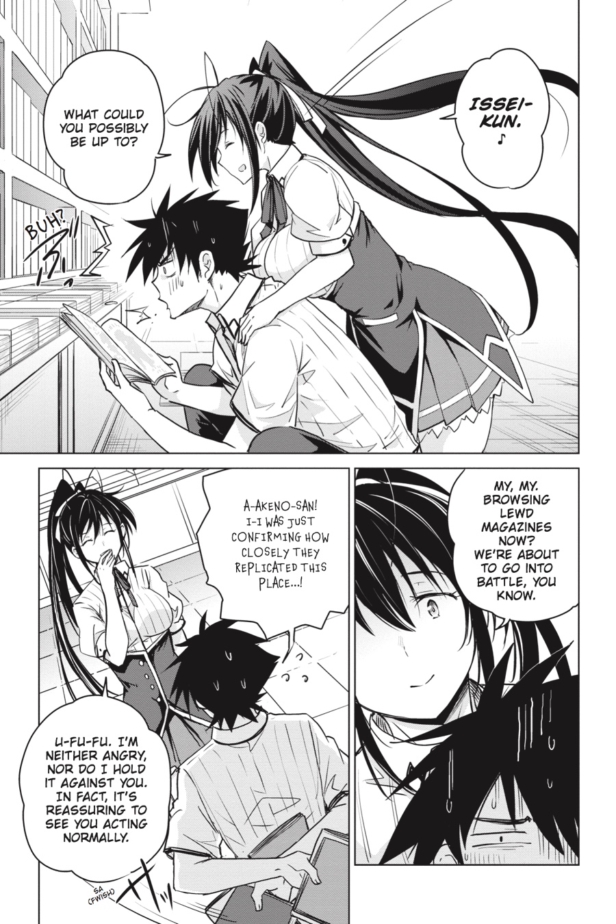 Read High School DxD Manga Online