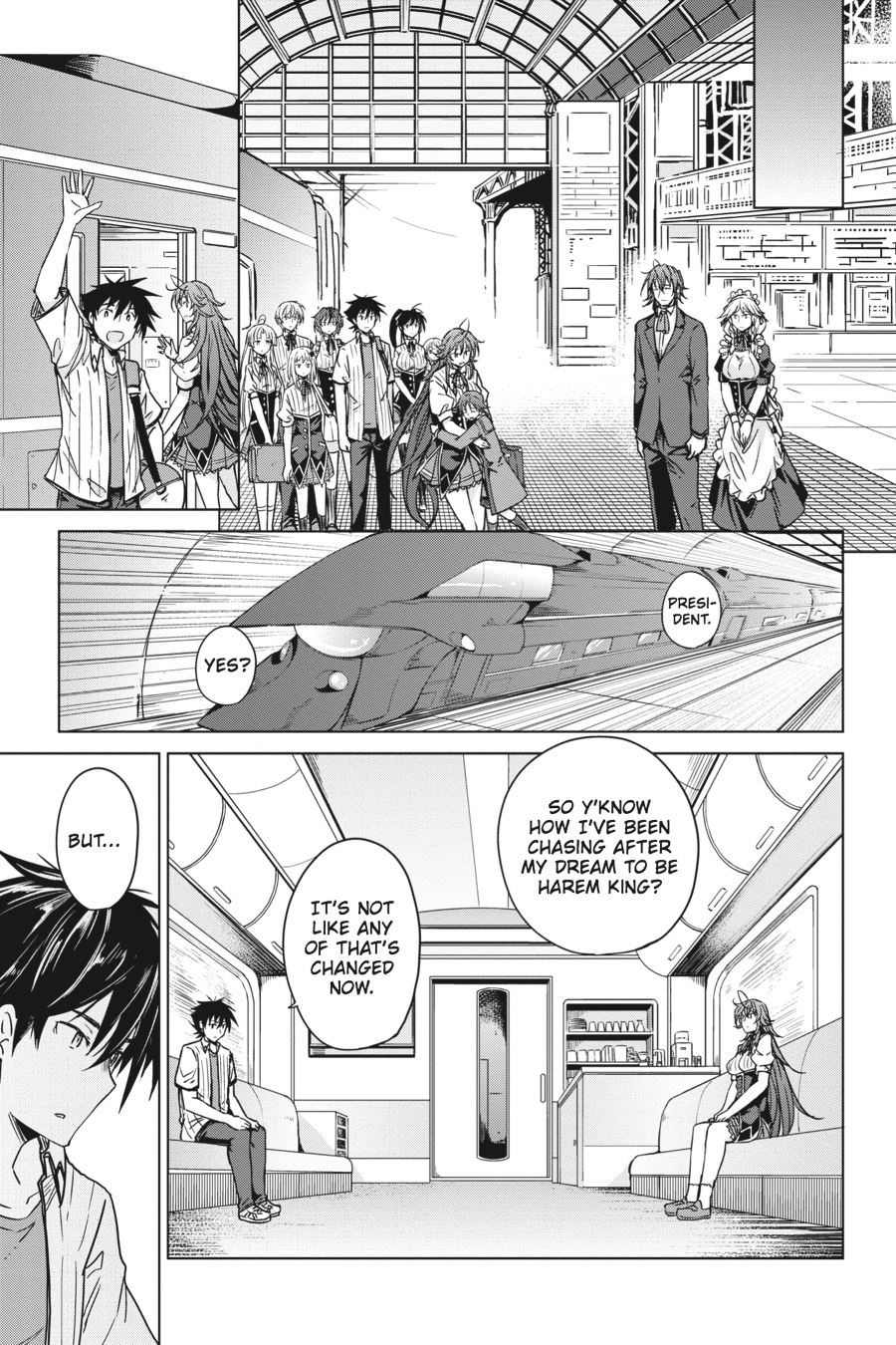 Read High School DxD Manga Online