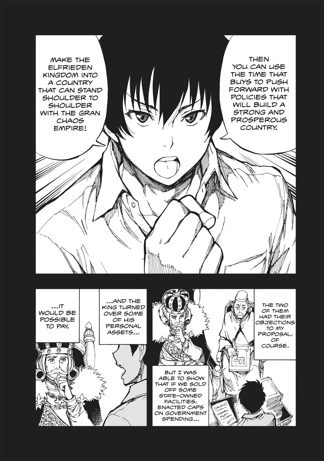 Read How a Realist Hero Rebuilt the Kingdom Manga Online