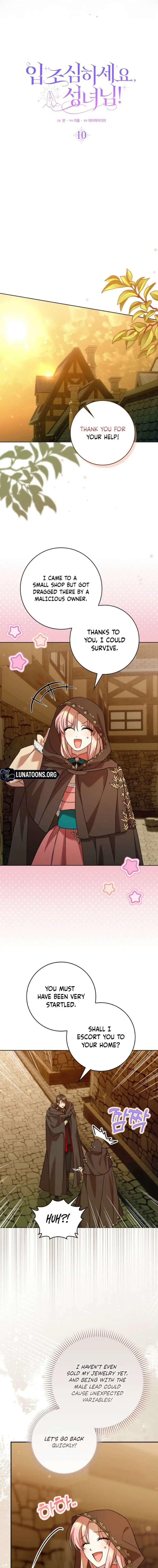 Read Hush Now Saintess! Manga Online