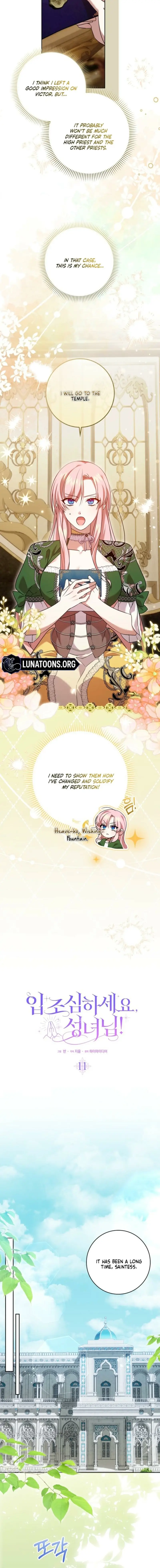 Read Hush Now Saintess! Manga Online