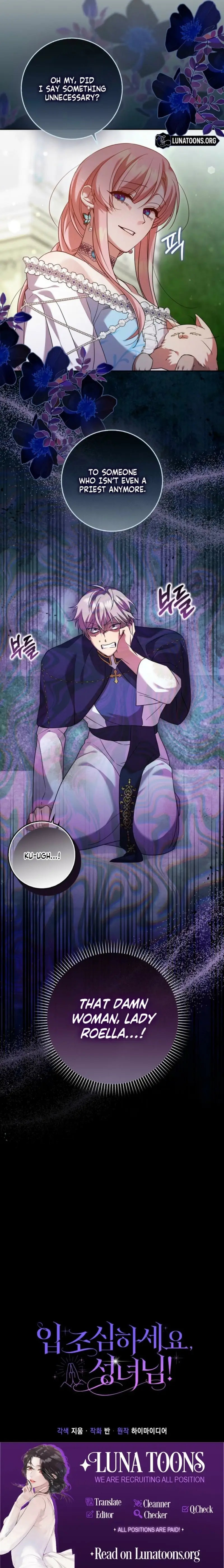 Read Hush Now Saintess! Manga Online