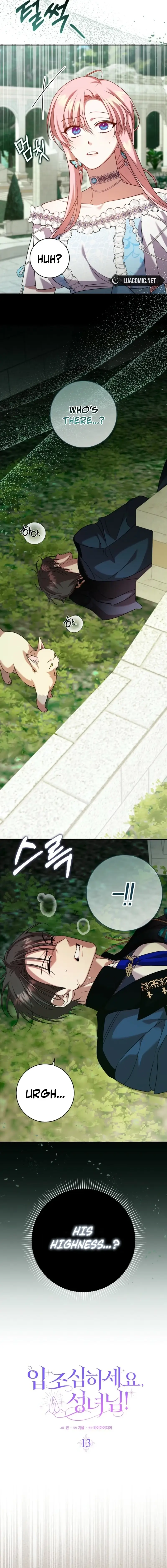 Read Hush Now Saintess! Manga Online