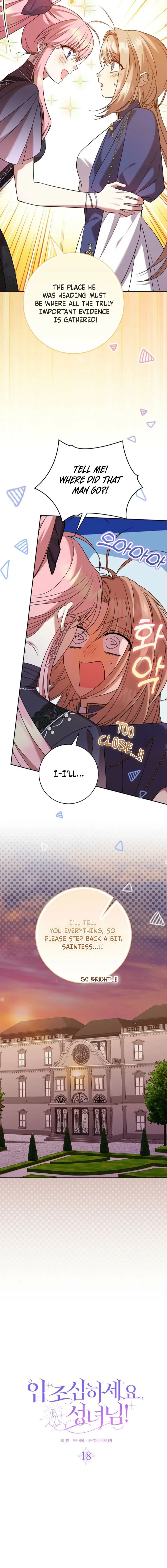 Read Hush Now Saintess! Manga Online