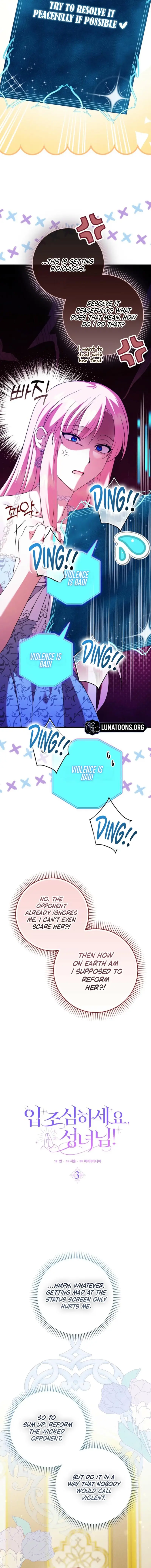 Read Hush Now Saintess! Manga Online