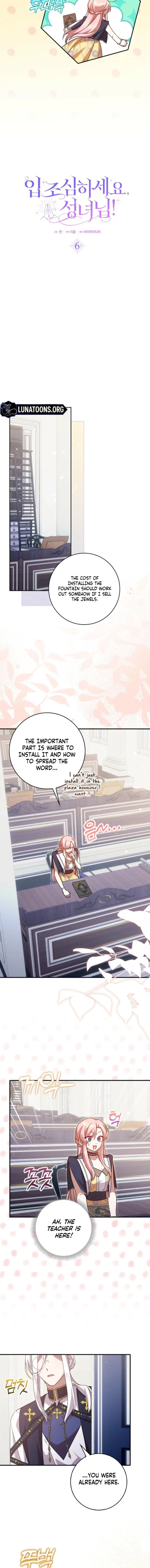 Read Hush Now Saintess! Manga Online