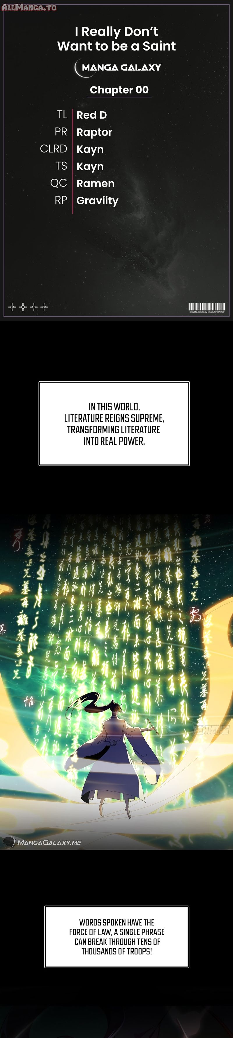 Read I Really Don't Want to be a Saint Manga Online