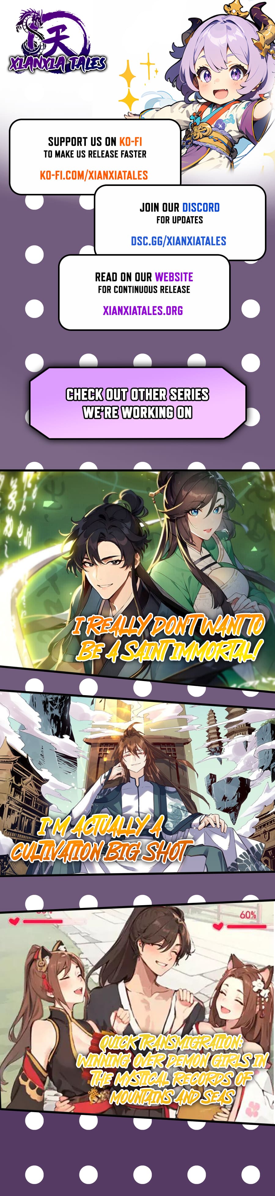 Read I Really Don't Want to be a Saint Manga Online