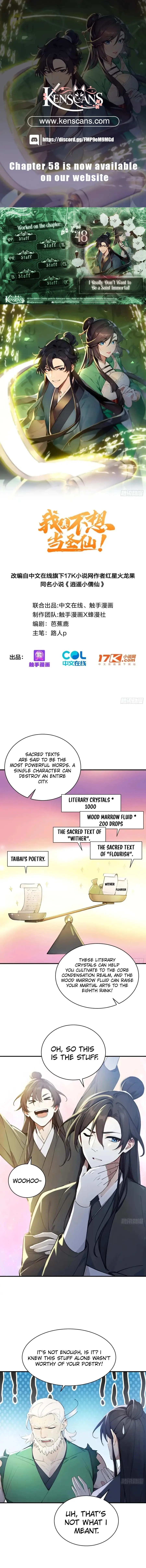 Read I Really Don't Want to be a Saint Manga Online