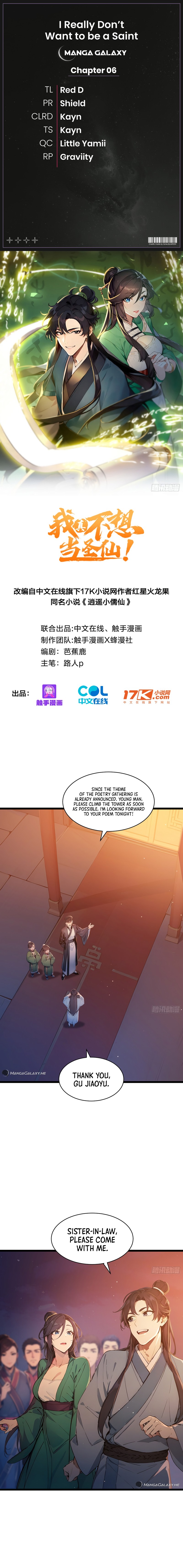 Read I Really Don't Want to be a Saint Manga Online