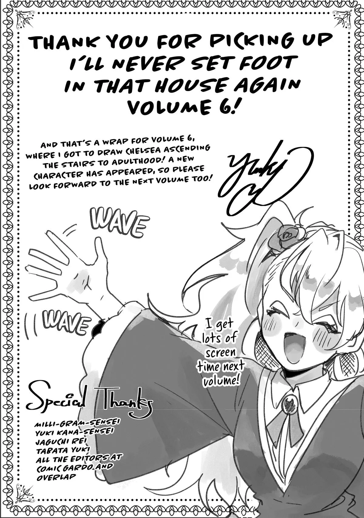 Read I’ll Never Set Foot in That House Again! Manga Online