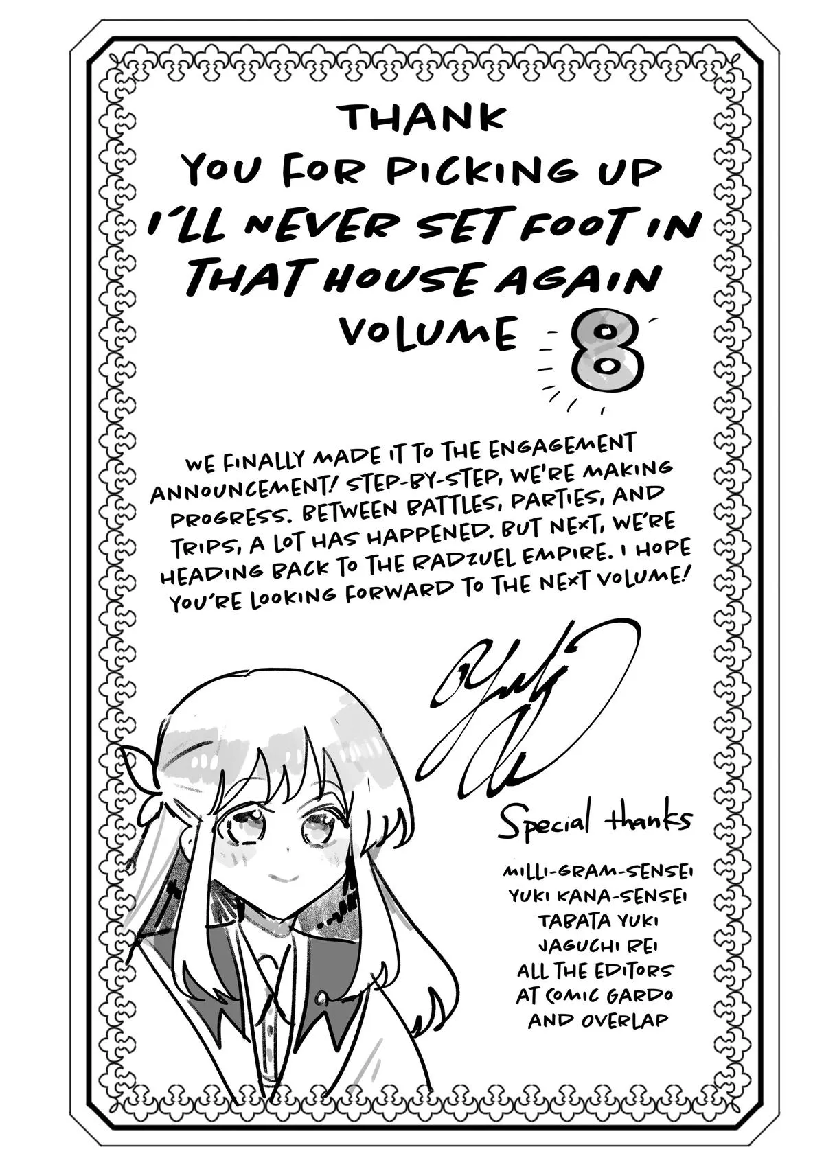 Read I’ll Never Set Foot in That House Again! Manga Online