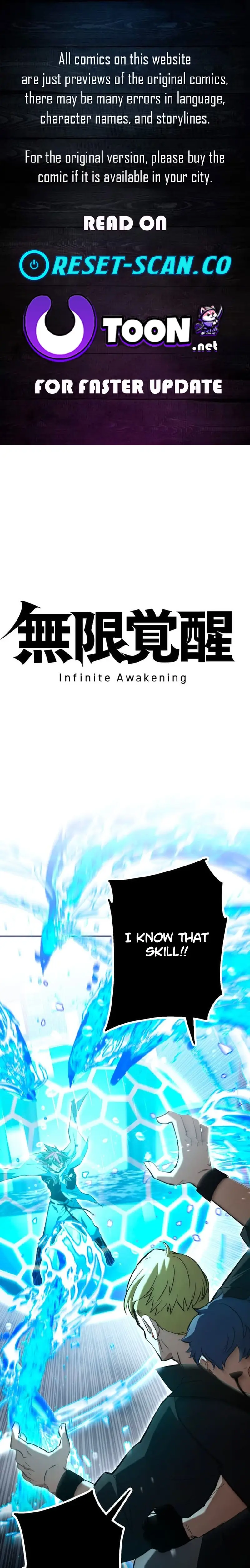 Read Infinite Awakening Manga Online