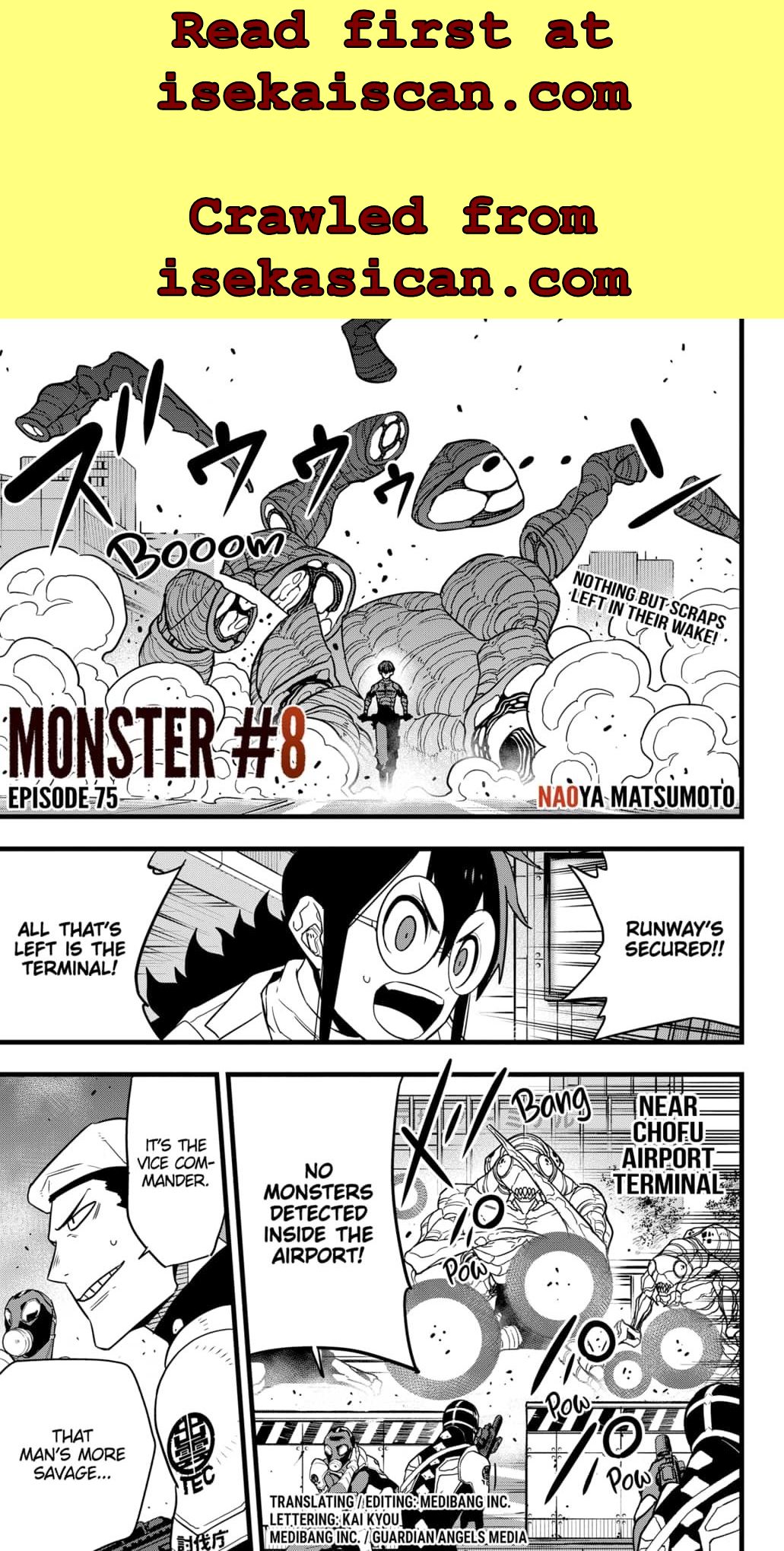 Read Kaiju No 8 Manga Online