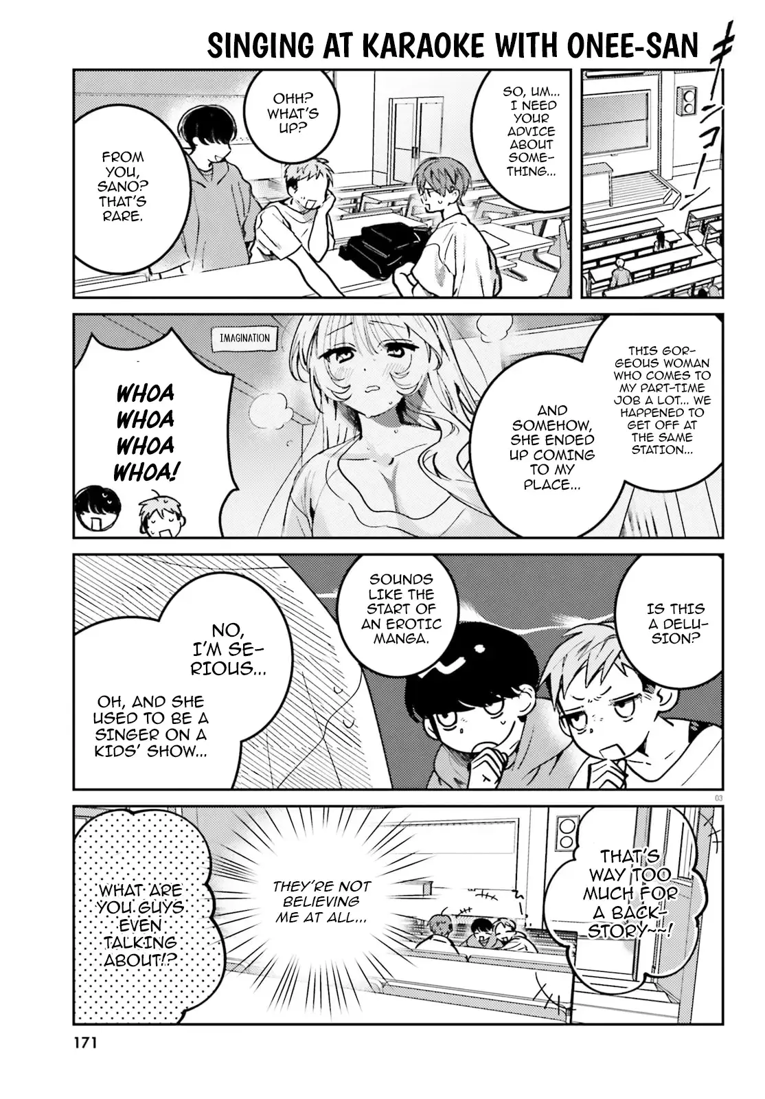 Read Karaoke de Utau Oneesan to Issho Manga Online