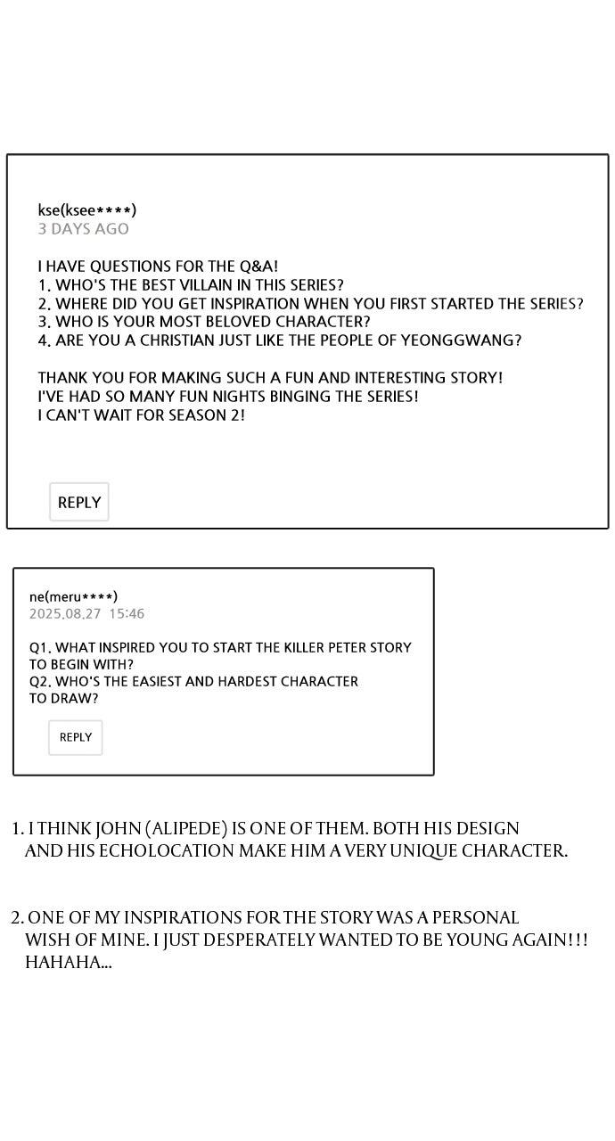 Read Killer Peter Manga Online