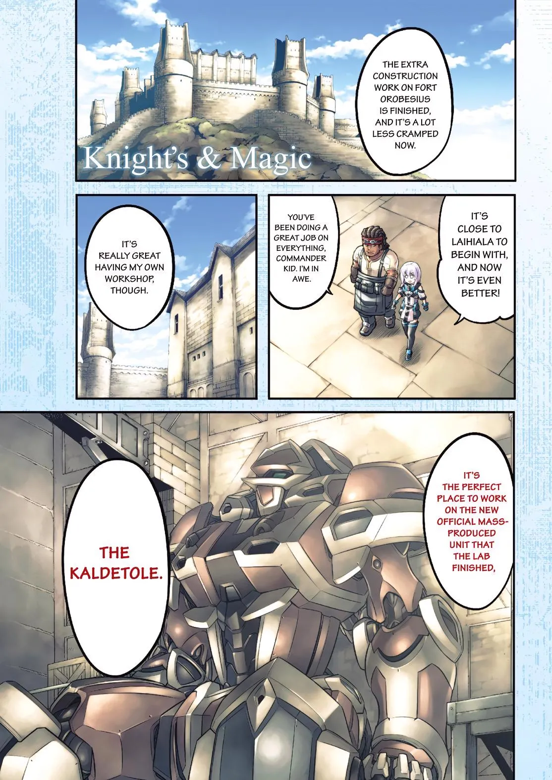 Read Knight's & Magic Manga Online