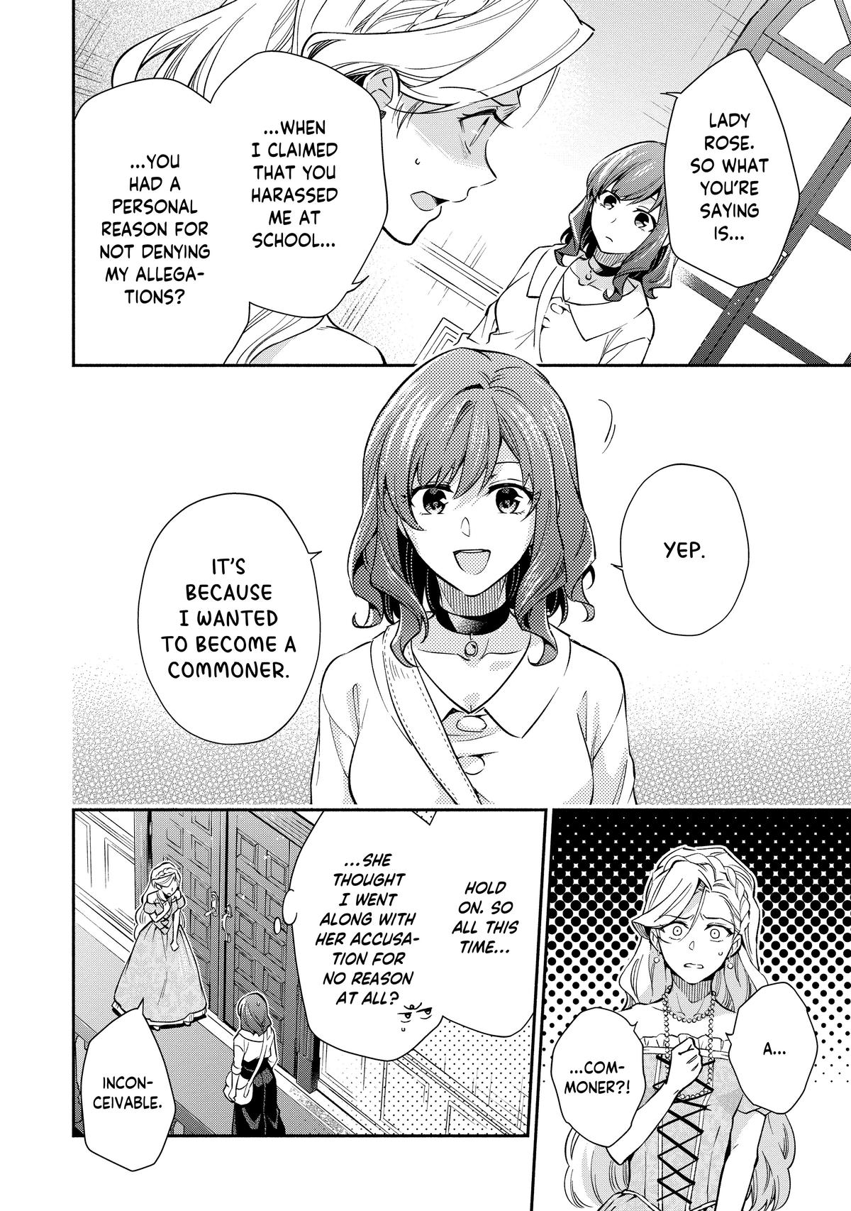 Read Lady Rose Just Wants to Be a Commoner Manga Online