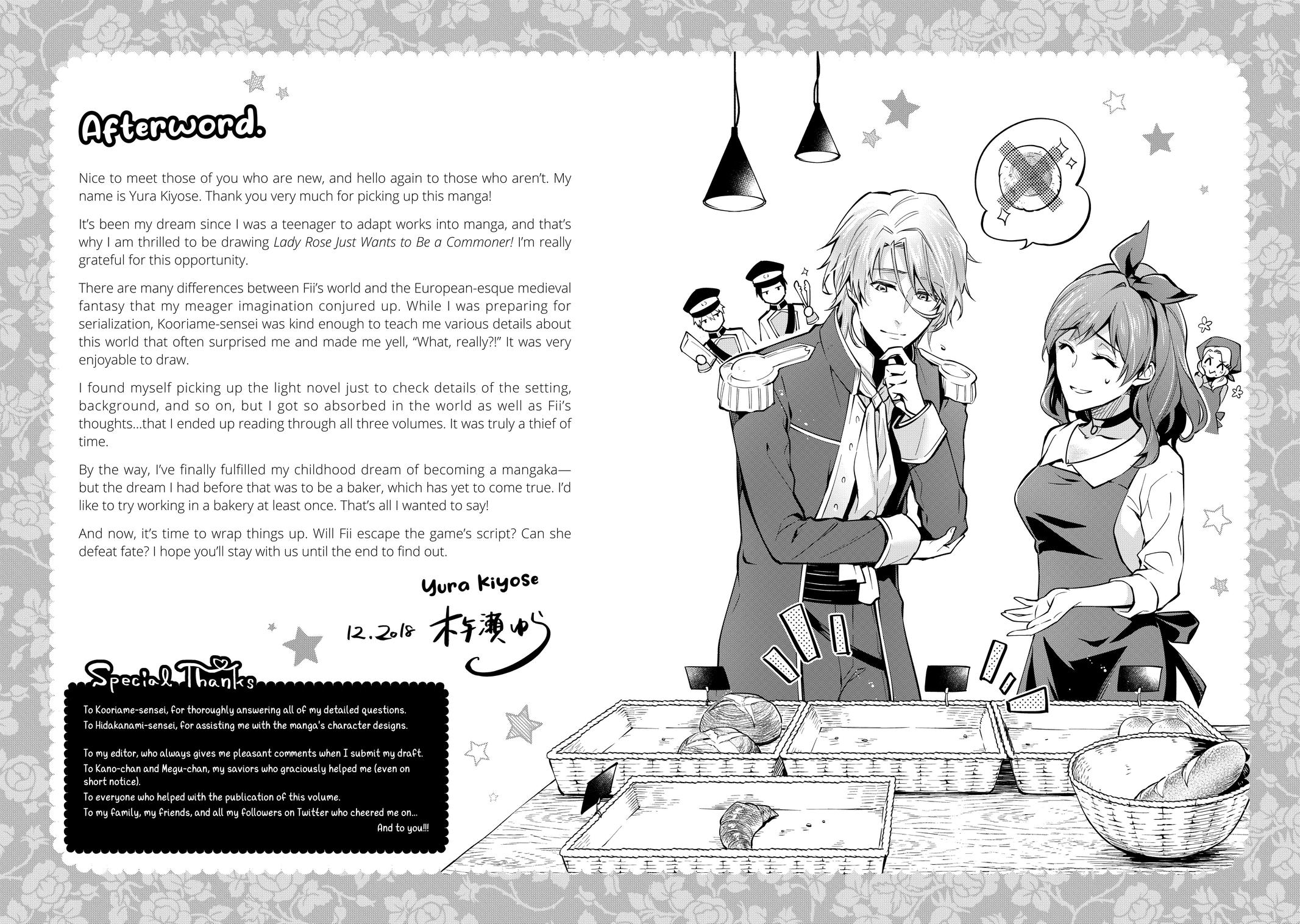 Read Lady Rose Just Wants to Be a Commoner Manga Online